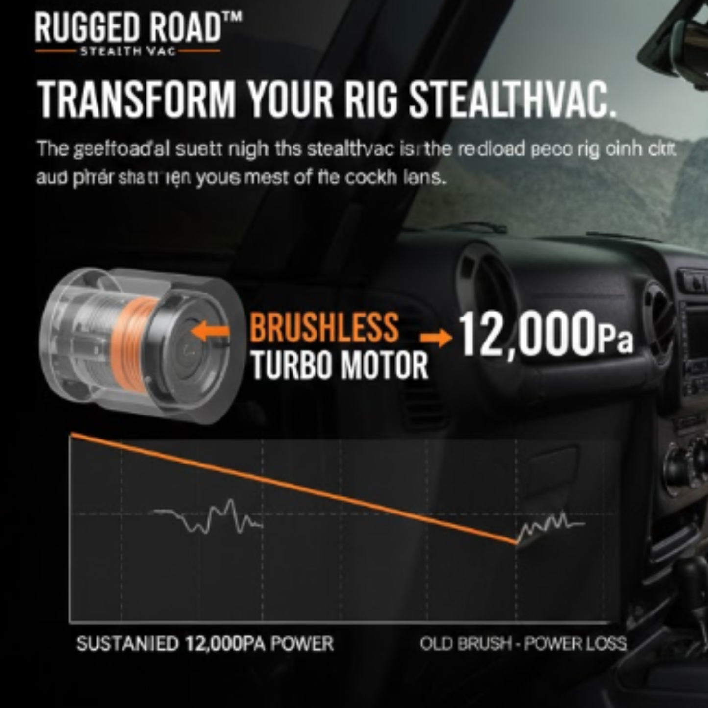 Rugged Road™ StealthVac